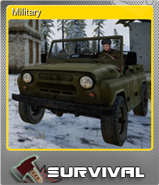 Series 1 - Card 7 of 8 - Military