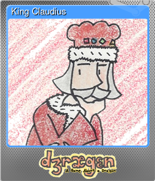 Series 1 - Card 3 of 6 - King Claudius