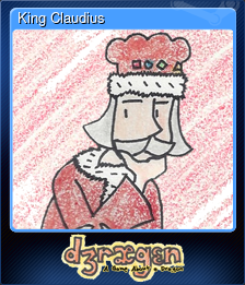 Series 1 - Card 3 of 6 - King Claudius