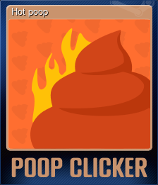 Series 1 - Card 2 of 5 - Hot poop