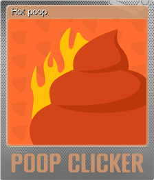 Series 1 - Card 2 of 5 - Hot poop