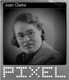 Series 1 - Card 1 of 15 - Joan Clarke