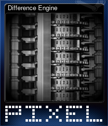 Series 1 - Card 12 of 15 - Difference Engine