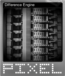 Series 1 - Card 12 of 15 - Difference Engine