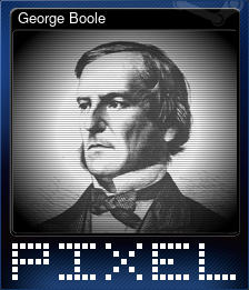 Series 1 - Card 15 of 15 - George Boole