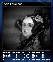 Series 1 - Card 3 of 15 - Ada Lovelace