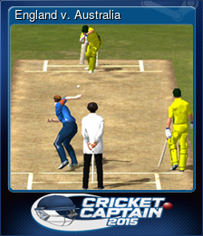 Series 1 - Card 2 of 5 - England v. Australia