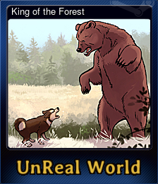 Series 1 - Card 3 of 6 - King of the Forest