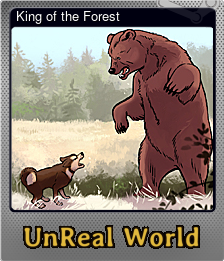 Series 1 - Card 3 of 6 - King of the Forest