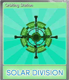 Series 1 - Card 1 of 8 - Orbiting Station