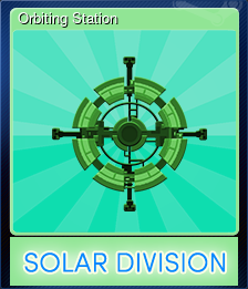 Series 1 - Card 1 of 8 - Orbiting Station