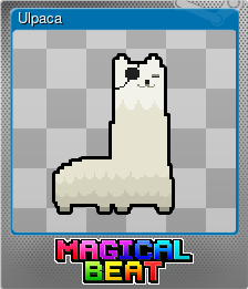 Series 1 - Card 8 of 8 - Ulpaca