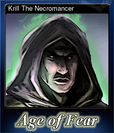 Series 1 - Card 4 of 6 - Krill The Necromancer