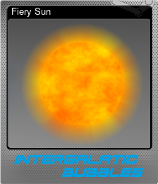 Series 1 - Card 4 of 5 - Fiery Sun