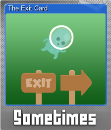 Series 1 - Card 3 of 5 - The Exit Card