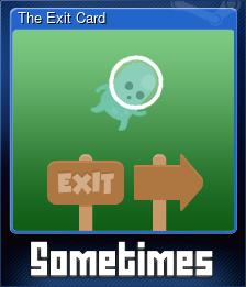 Series 1 - Card 3 of 5 - The Exit Card