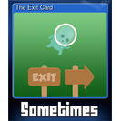 The Exit Card