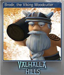 Series 1 - Card 5 of 6 - Brodir, the Viking Woodcutter