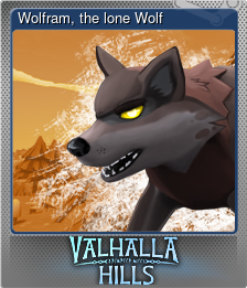 Series 1 - Card 1 of 6 - Wolfram, the lone Wolf