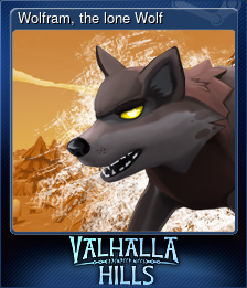 Series 1 - Card 1 of 6 - Wolfram, the lone Wolf