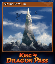 Series 1 - Card 8 of 9 - Mount Kero Fin