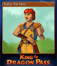 Series 1 - Card 1 of 9 - Kallyr the Hero