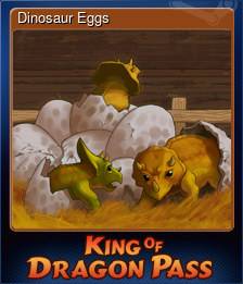 Series 1 - Card 2 of 9 - Dinosaur Eggs