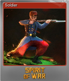 Series 1 - Card 6 of 6 - Soldier
