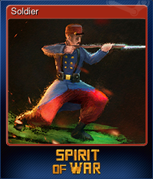 Series 1 - Card 6 of 6 - Soldier