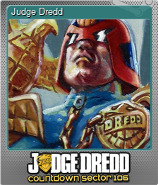 Series 1 - Card 3 of 8 - Judge Dredd