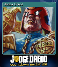 Series 1 - Card 3 of 8 - Judge Dredd