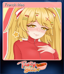 Series 1 - Card 5 of 9 - French fries