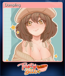 Series 1 - Card 2 of 9 - Dumpling