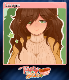 Series 1 - Card 6 of 9 - Lasagna