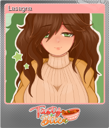 Series 1 - Card 6 of 9 - Lasagna