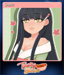 Series 1 - Card 3 of 9 - Sushi