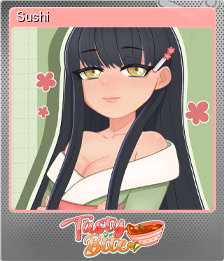 Series 1 - Card 3 of 9 - Sushi