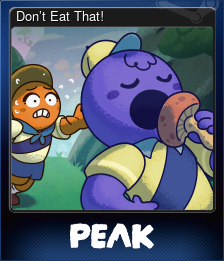 Series 1 - Card 10 of 15 - Don’t Eat That!