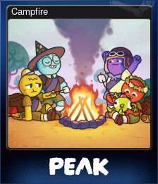Series 1 - Card 6 of 15 - Campfire