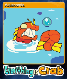Series 1 - Card 3 of 6 - Aquaconda