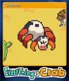 Series 1 - Card 2 of 6 - Crabtaur