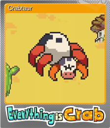 Series 1 - Card 2 of 6 - Crabtaur
