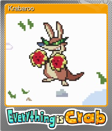 Series 1 - Card 6 of 6 - Krabaroo