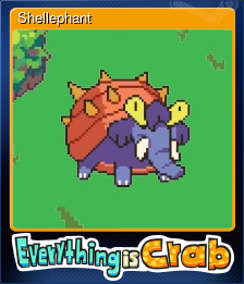 Series 1 - Card 5 of 6 - Shellephant