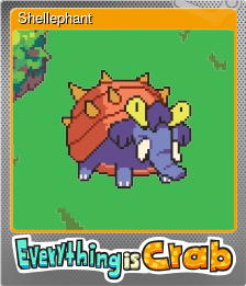 Series 1 - Card 5 of 6 - Shellephant