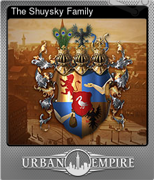 Series 1 - Card 3 of 9 - The Shuysky Family