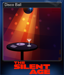 Series 1 - Card 1 of 5 - Disco Ball