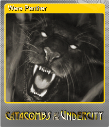 Series 1 - Card 1 of 6 - Were Panther