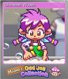 Series 1 - Card 2 of 5 - Dishwash Woosh