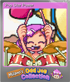 Series 1 - Card 1 of 5 - Pop Star Power